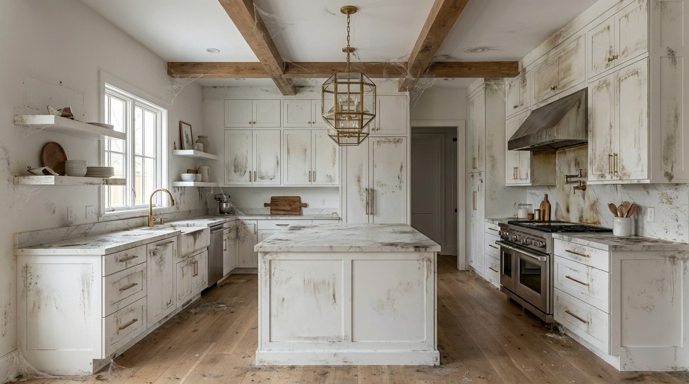 Raw space before remodeling